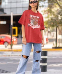 Houston Rocket, Vintage Houston Rocket Sweatshirt  T-Shirt, Houston Basketball Shirt, Rockets T-Shirt