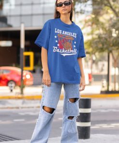 Los Angeles Clipper, Vintage Los Angeles Clipper Sweatshirt  T-Shirt, Los Angeles Basketball Shirt, Clippers T-Shirt