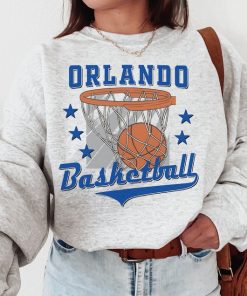 Vintage Orlando Basketball Sweatshirt  T-Shirt, Orlando Basketball Shirt, Magic T-Shirt, Orlando Fan Shirt