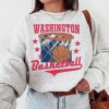 Vintage Washington Basketball Sweatshirt  T-Shirt, Washington Wizard Crewneck, Wizards T-Shirt, Vintage Basketball Fan