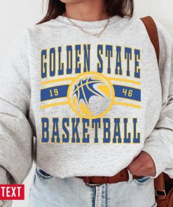 Golden State Warrior, Vintage Golden State Warrior Sweatshirt  T-Shirt, Warriors Sweater, Warriors T-Shirt