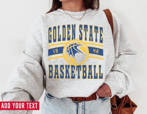 Golden State Warrior, Vintage Golden State Warrior Sweatshirt  T-Shirt, Warriors Sweater, Warriors T-Shirt