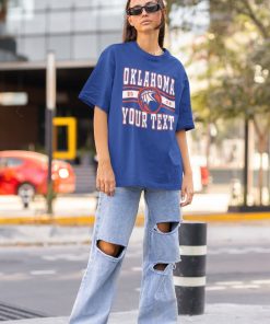 Vintage Oklahoma Thunde Sweatshirt  T-Shirt, Thunder Sweater, Thunder T-Shirt, Vintage Basketball Fan