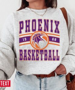 Vintage Phoenix Basketball Sweatshirt  T-Shirt, Phoenix Sun Sweater, Suns T-Shirt, Vintage Basketball Fan Shirt