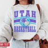 Vintage Utah Basketball Sweatshirt  T-Shirt, Utah Jaz Sweater, Jazz T-Shirt, Vintage Basketball Fan Shirt