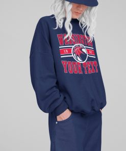 Vintage Washington Basketball Sweatshirt  T-Shirt, Washington Wizard Sweater, Wizards T-Shirt, Vintage Basketball Fan