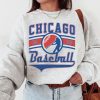 Vintage Chicago Cub Crewneck Sweatshirt / T-Shirt, Cubs EST 1870 Sweatshirt, Chicago Baseball Shirt, Retro Cubs Shirt