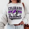 Vintage Colorado Rockie Crewneck Sweatshirt / T-Shirt, Rockies EST 1991 Sweatshirt, Colorado Baseball Shirt