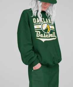 Vintage Oakland Athletic Crewneck Sweatshirt / TShirt, Athletics EST 1901 Sweatshirt, Oakland Baseball Game Day Shirt