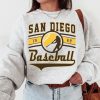 Vintage San Diego Padre Crewneck Sweatshirt / T-Shirt, Padres EST 1969 Sweatshirt, San Diego Baseball Game Day Shirt