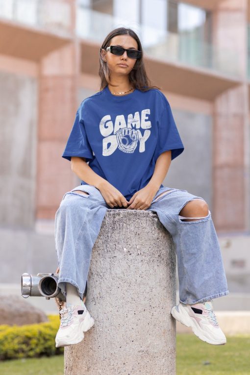 Baseball Game Day Sweatshirt / T-Shirt, Baseball Season Shirt, Baseball Crewneck, Baseball Mom Shirt, Baseball Fan Shirt