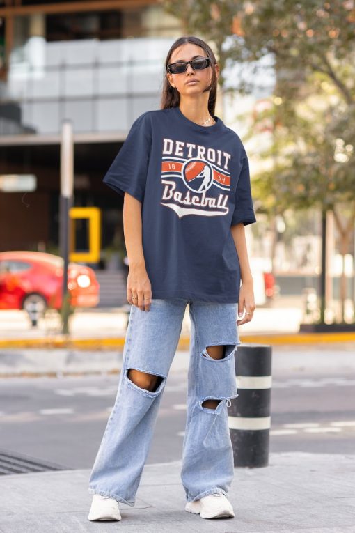 Vintage Detroit Tiger Crewneck Sweatshirt / T-Shirt, Detroit Tiger EST 1894 Sweatshirt, Detroit Baseball Shirt