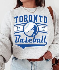 Vintage Toronto Blue Jay Crewneck Sweatshirt / T-Shirt, Toronto Blue Jay EST 1977 Sweatshirt, Toronto Baseball Shirt