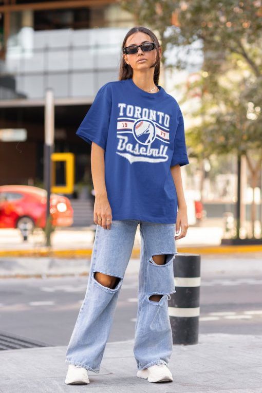 Vintage Toronto Blue Jay Crewneck Sweatshirt / T-Shirt, Toronto Blue Jay EST 1977 Sweatshirt, Toronto Baseball Shirt