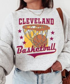 Cleveland Cavalier, Vintage Cleveland Cavalier Sweatshirt  T-Shirt, Cleveland Basketball Shirt, Cavaliers T-Shirt