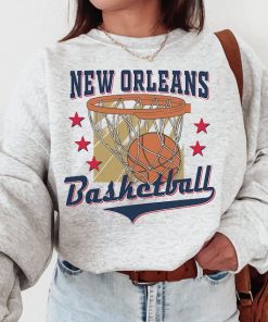 New Orleans Pelican, Vintage New Orleans Pelican Sweatshirt  T-Shirt, New Orleans Basketball Shirt, Pelicans T-Shirt