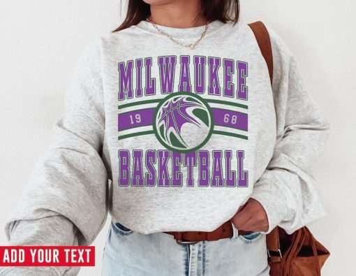 Vintage Milwaukee Buck Sweatshirt  T-Shirt, Milwaukee Buck, Bucks Sweater, Bucks T-Shirt, Vintage Basketball Fan Shirt