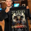 Supernatural Shirt, Supernatural 20 Year Signature Tshirt, Womens Supernatural Shirt, Winchester Brothers