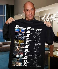 Fast And Furious Tee, Fast And Furious Anniversary Shirt, Fast Furious Shirt, Vin Diesel Shirt, Paul Walker T-Shirt