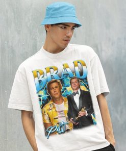 Retro BRAD PITT Shirt-Brad Pitt Sweatshirt,Brad Pitt Hoodie,Brad Pitt Tshirt,Brad Pitt T shirt,Brad Pitt T-shirt