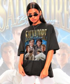 Retro Salvatore Brothers Shirt -Damon Salvatore Sweatshirt,Stefan Salvatore Shirt,Damon Salvatore Tshirt