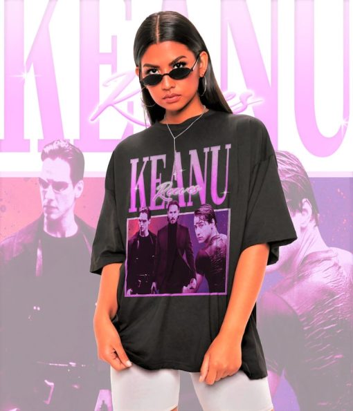 Retro Keanu Reeves Shirt -Keanu Reeves Sweatshirt,Keanu Reeves Tshirt,Keanu Cyberpunk Retro 90s Movie