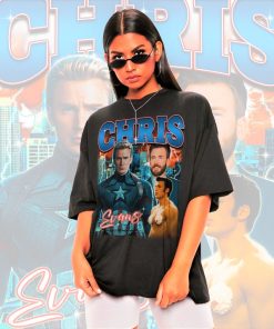 Retro Chris Evans Shirt -Chris Evans Crewneck,Chris Evans Sweatshirt,Chris Evan T shirt,Chris Evans Gifts