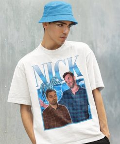 Nick Miller Shirt -Nick Miller Homage Vintage Tshirt,Nick Miller Retro Shirt,Nick Miller Retro Sweatshirt