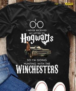 Hogwarts T-Shirt, Winchester Shirt, Supernatural Tee, Winchester Bros Shirt, Dean Winchester Tee, Sam And Dean Shirt