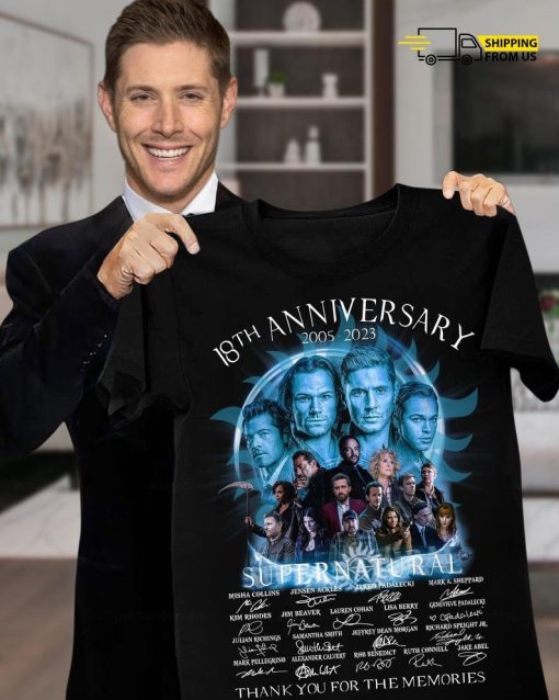 Supernatural Shirt, Tv Series Shirt, Sam And Dean Shirt, Winchester Bros Shirt, Thank You For The Memories