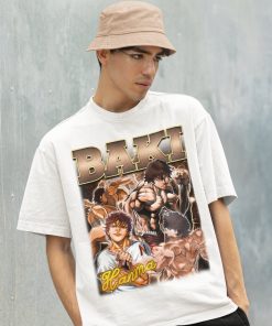 Retro Baki Hanma Shirt -Vintage Baki Hanma Shirt,Baki the Grappler Shirt,Baki Hanma Merch,Baki The Grappler Tshirt