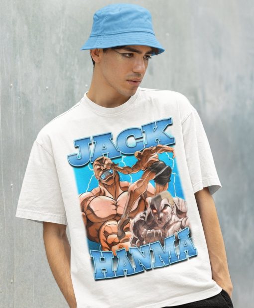 Retro Jack Hanma Shirt -Vintage Jack Hanma Shirt,Baki the Grappler Shirt,Jack Hanma Merch,Baki The Grappler Tshirt