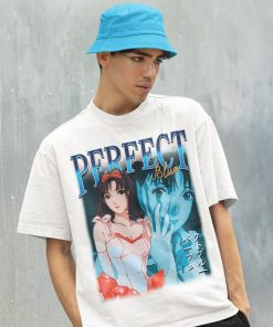 Retro Perfect Blue Mima Kirigoe Shirt -Perfect Blue Tshirt,Perfect Blue T-shirt,Perfect Blue Satoshi Kon T shirt