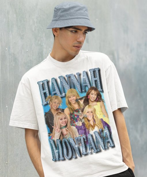 Retro Hannah Montana Shirt -Hannah Montana Vintage Shirt,Hannah Montana T shirt,Hannah Montana Crewneck