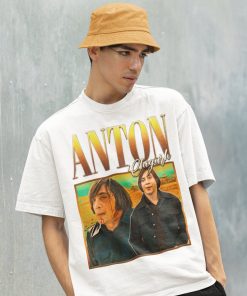 Retro ANTON CHIGURH Shirt-No Country For Old Men Shirt,Anton Chigurh Tshirt,Retro Javier Bardem T shirt