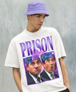 Retro Prison Mike Shirt-The Office Shirt,Michael Scott Shirt,Steve Carell Shirt,Michael Scott Sweatshirt