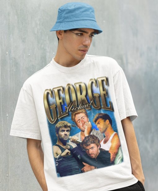 Retro George Michael Shirt-Careless Whisper Tshirt,George Michael Sweatshirt,George Michael T Shirt