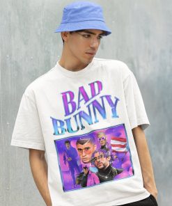 Retro Bad Bunny Shirt -Vintage Bad Bunny Shirt,Bad Bunny Homage Shirt,Bad Bunny Fan Sweatshirt,Bad Bunny Crewneck