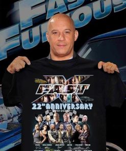 Fast And Furious Shirt, Fast And Furious Anniversary Shirt, Thank You For The Memories Shirt, Fast X Movie Shirt