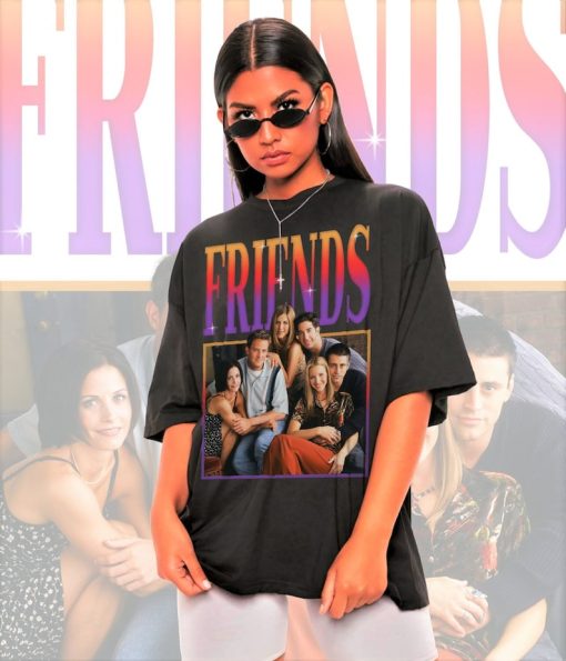 Retro Friends Shirt -Friends Rachel Shirt,Joey Friends Shirt,Chandler Bing Shirt,Ross Geller Shirt,Monica Geller T shirt