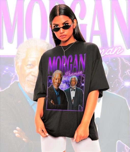 Retro MORGAN FREEMAN Shirt -Morgan Freeman Tshirt,Morgan Freeman T shirt,Shawshank Redemption Shirt