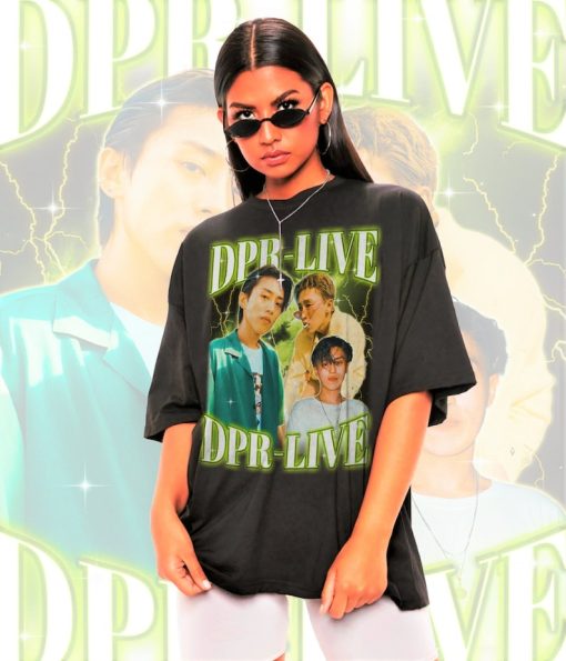 Retro DPR LIVE Shirt-Dpr Live Tshirt,Dpr Live T shirt,Dpr Live T-shirt,Hong Da Bin Dpr Live Tshirt,Dpr Live Tee