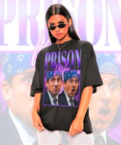 Retro Prison Mike Shirt-The Office Shirt,Michael Scott Shirt,Steve Carell Shirt,Michael Scott Sweatshirt