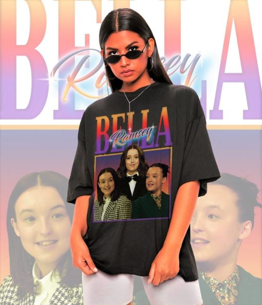 Retro Bella Ramsey Shirt -Bella Ramsey Hoodie,Ellie Williams Homage Shirt ,Bella Ramsey Sweatshirt,Bella Ramsey Merch