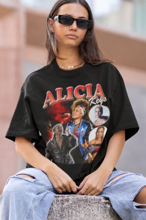 ALICIA KEYS TSHIRT | Alicia Keys Sweatshirt | R&B Hiphop RnB Rapper | T-Shirt Tshirt Shirt Tee | Sweater Sweatshirt