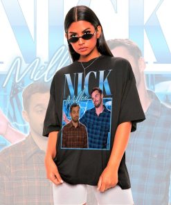 Nick Miller Shirt -Nick Miller Homage Vintage Tshirt,Nick Miller Retro Shirt,Nick Miller Retro Sweatshirt