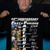 22 Years Of The Fast And Furious T-Shirt, Fast X 2023 Movie Shirt, Vin Diesel, Fast And Furious T-Shirt, Dominic Toretto