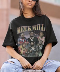 MEEK MILL Hiphop TShirt | Meek Mill Sweatshirt | Meek Mill Hiphop RnB Rapper | Meek Mill T-Shirt Tshirt Shirt Tee