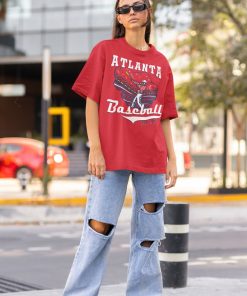 Vintage Atlanta Brave Crewneck Sweatshirt / T-Shirt, Retro Atlanta Baseball Shirt, Braves EST 1871 Sweatshirt