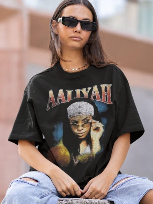 AALIYAH TSHIRT | Aaliyah Sweatshirt | Aaliyah Princess Of R&B Hiphop RnB Rapper | T-Shirt Tshirt Shirt Tee